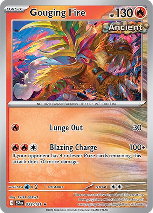 Gouging Fire (038/191) [SV08 Surging Sparks]