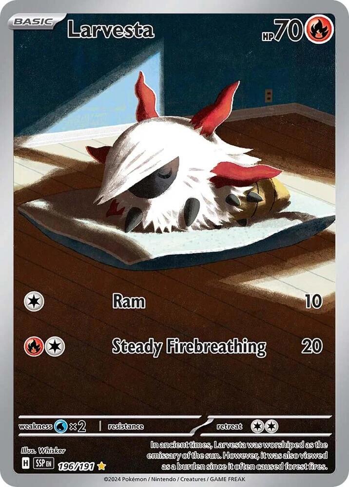 Larvesta - 196/191 [SV08 Surging Sparks]
