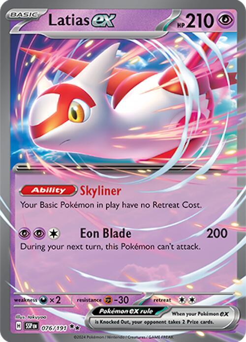 Latias ex - 076/191 [SV08 Surging Sparks]