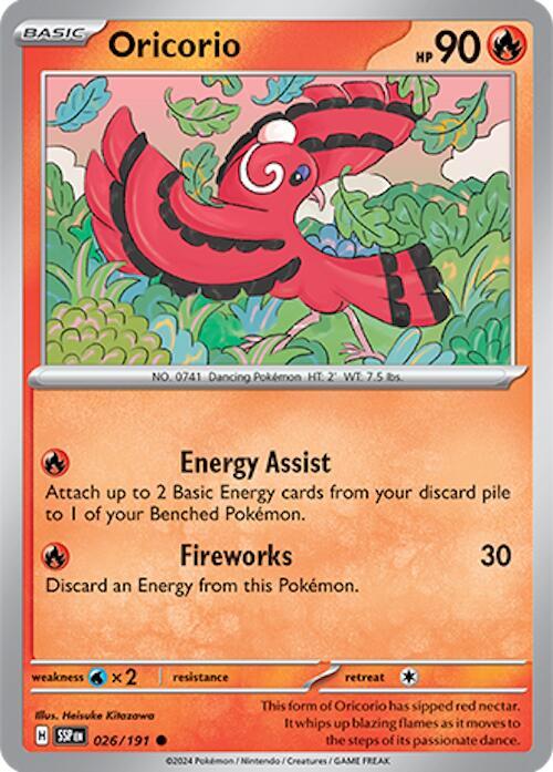 Oricorio - 026/191 [SV08 Surging Sparks]