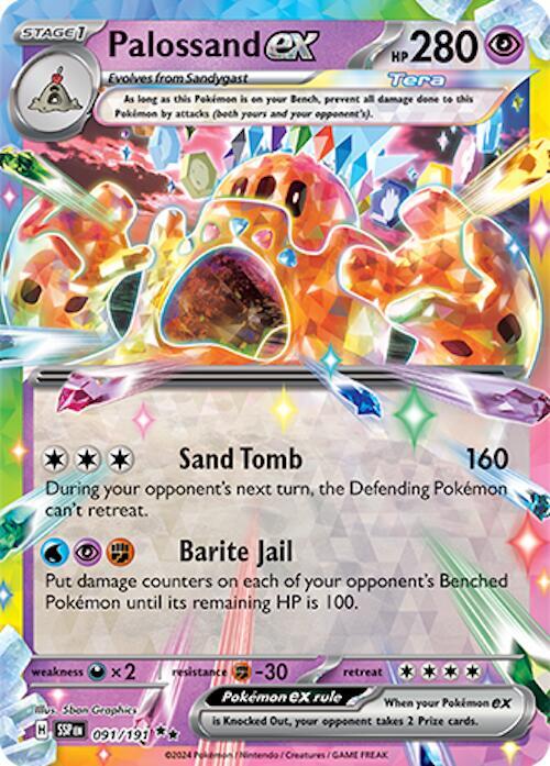 Palossand ex - 091/191 [SV08 Surging Sparks]