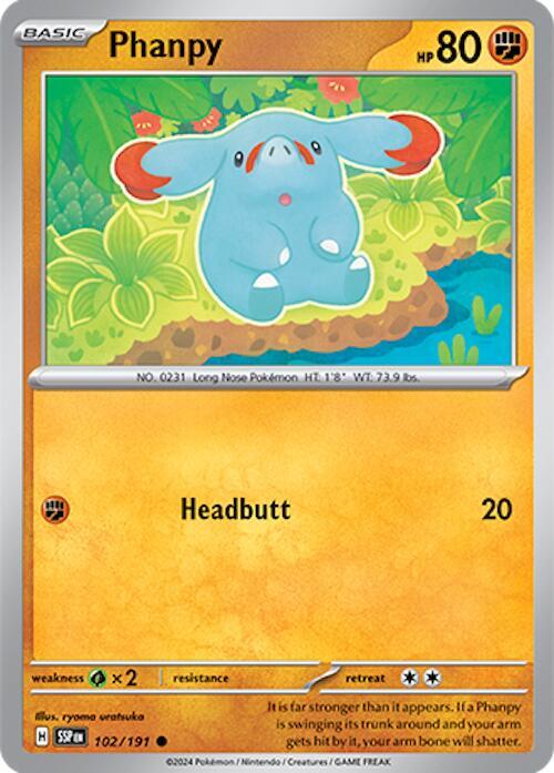 Phanpy - 102/191 [SV08 Surging Sparks]