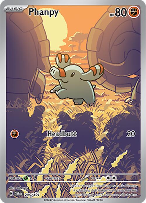 Phanpy - 205/191 [SV08 Surging Sparks]