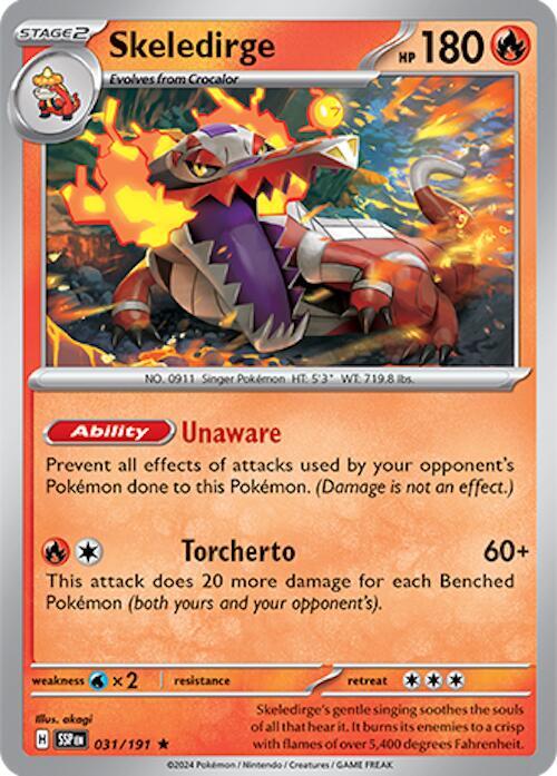 Skeledirge (031/191) [SV08 Surging Sparks]