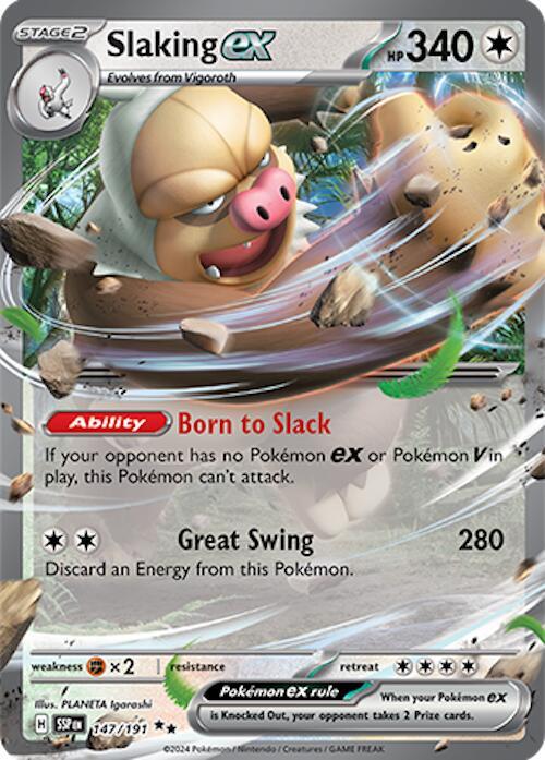 Slaking ex - 147/191 [SV08 Surging Sparks]