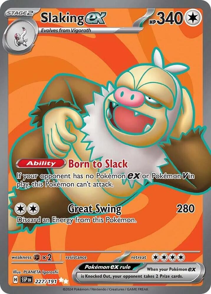 Slaking ex - 227/191 [SV08 Surging Sparks]