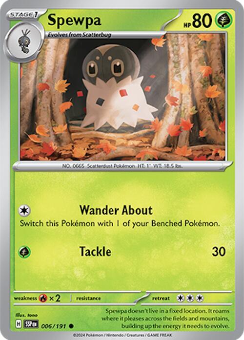Spewpa (006/191) [SV08 Surging Sparks]