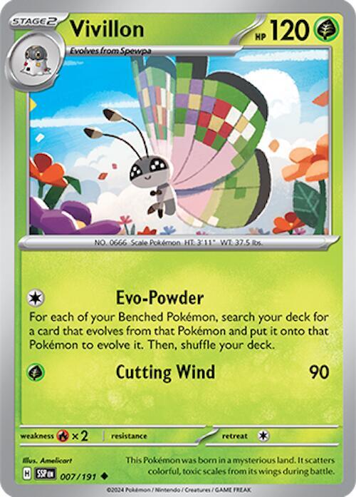 Vivillon - 007/191 [SV08 Surging Sparks]
