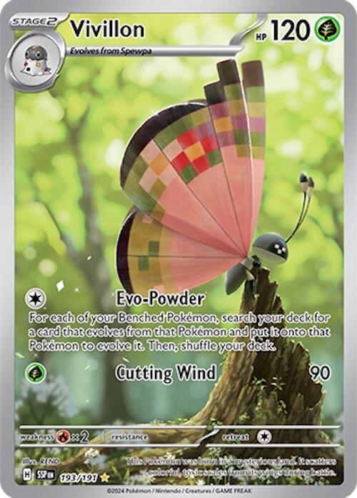 Vivillon - 193/191 [SV08 Surging Sparks]
