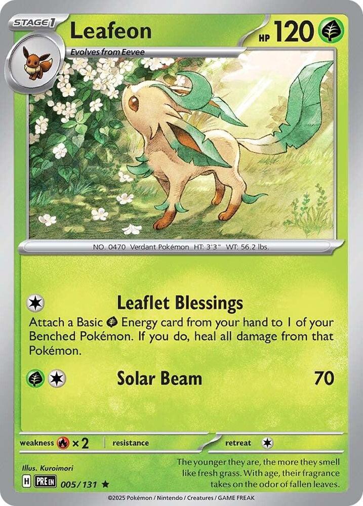 Leafeon (005/131) [SV Prismatic Evolutions]