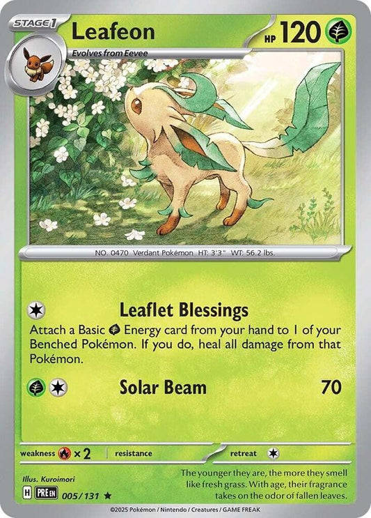 Leafeon (005/131) [SV Prismatic Evolutions]
