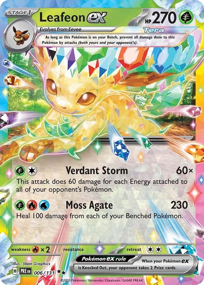 Leafeon ex - 006/131 [SV Prismatic Evolutions]