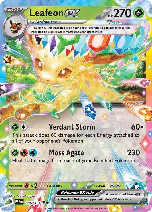 Leafeon ex - 006/131 [SV Prismatic Evolutions]