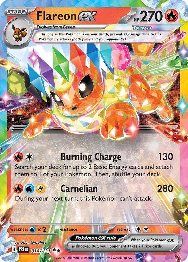 Flareon ex - 014/131 [SV Prismatic Evolutions]