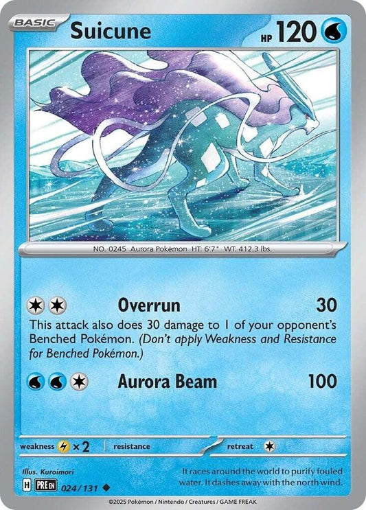 Suicune (024/131) [SV Prismatic Evolutions]