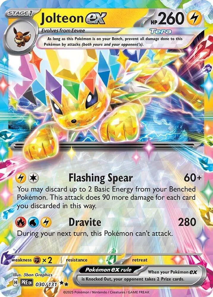 Jolteon ex - 030/131 [SV Prismatic Evolutions]