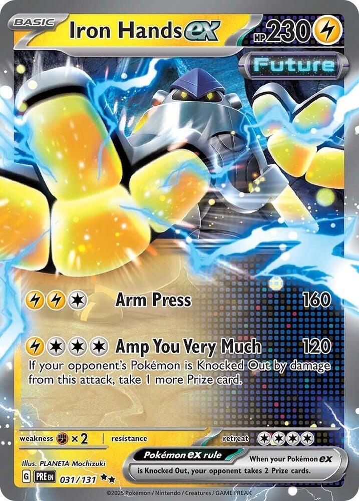 Iron Hands ex - 031/131 [SV Prismatic Evolutions]