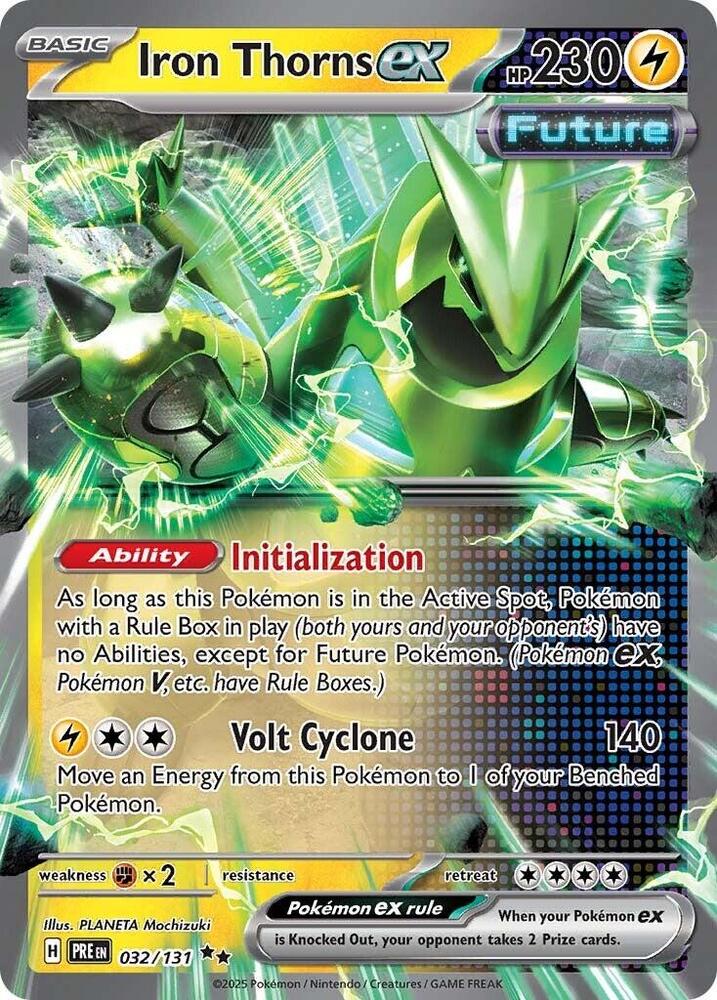 Iron Thorns ex (032/131) [SV Prismatic Evolutions]