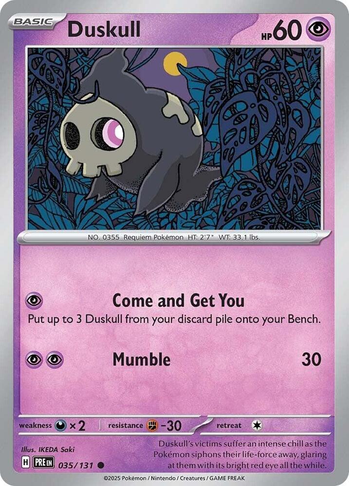 Duskull (035/131) [SV Prismatic Evolutions]