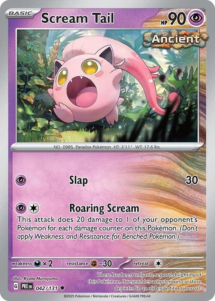 Scream Tail (042/131) [SV Prismatic Evolutions]