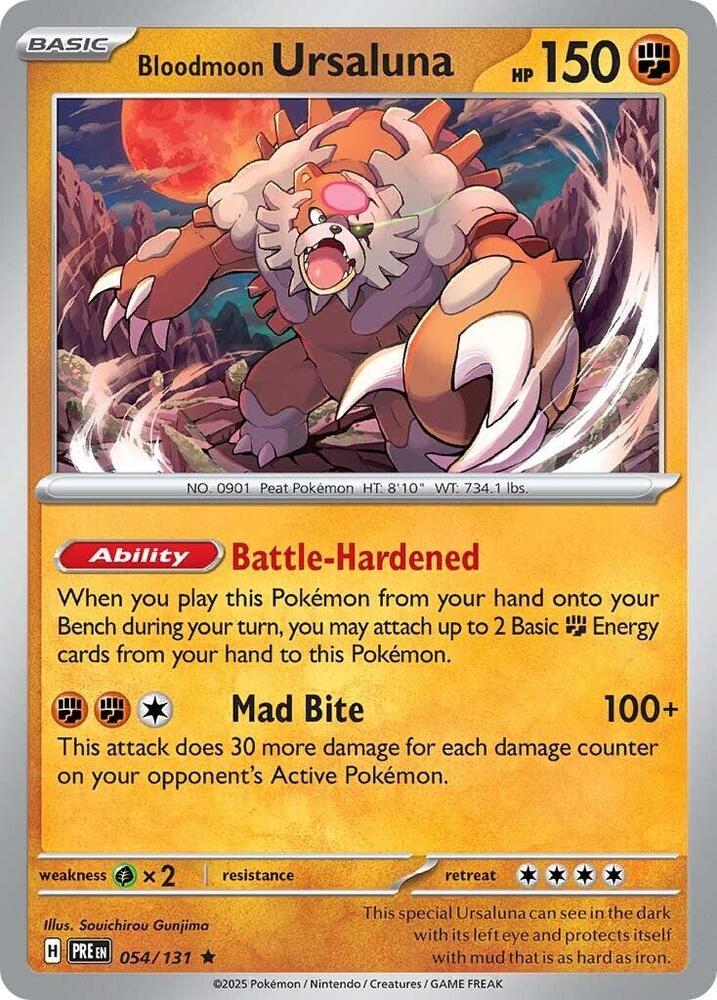 Bloodmoon Ursaluna (054/131) [SV Prismatic Evolutions]