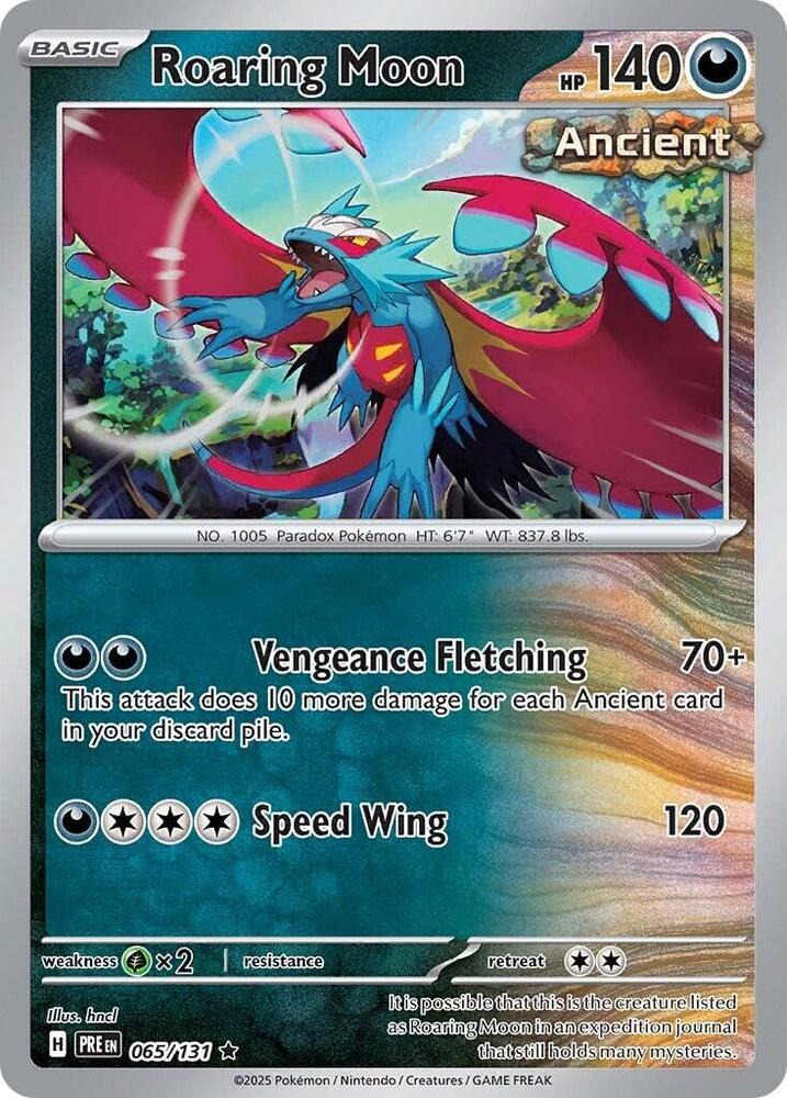 Roaring Moon (065/131) [SV Prismatic Evolutions]
