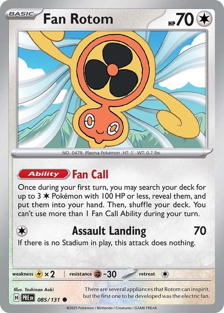 Fan Rotom (085/131) [SV Prismatic Evolutions]