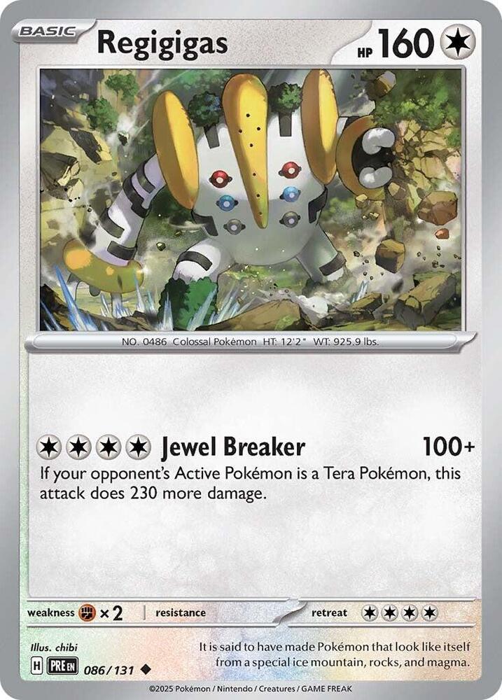 Regigigas (086/131) [SV Prismatic Evolutions]