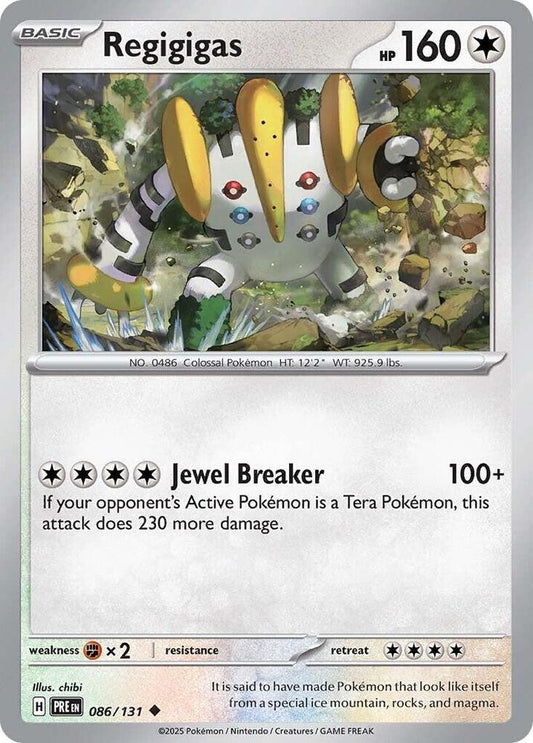 Regigigas (086/131) [SV Prismatic Evolutions]