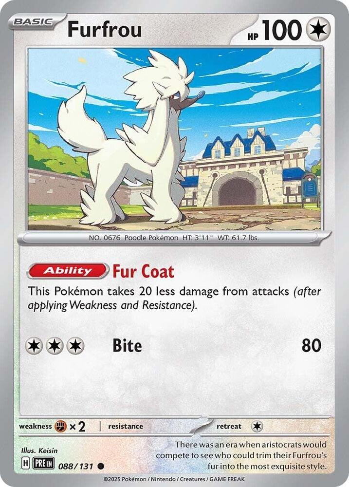 Furfrou (088/131) [SV Prismatic Evolutions]