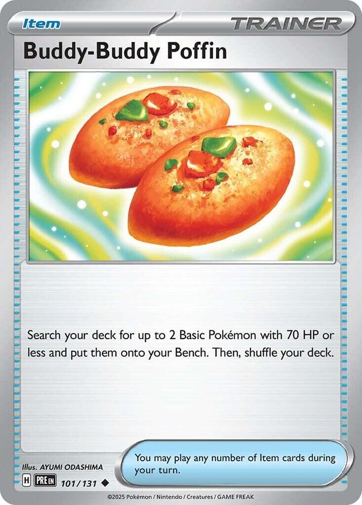 Buddy-Buddy Poffin (101/131) [SV Prismatic Evolutions]