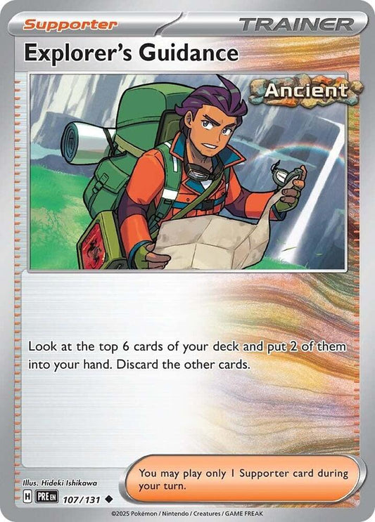 Explorer's Guidance (107/131) [SV Prismatic Evolutions]