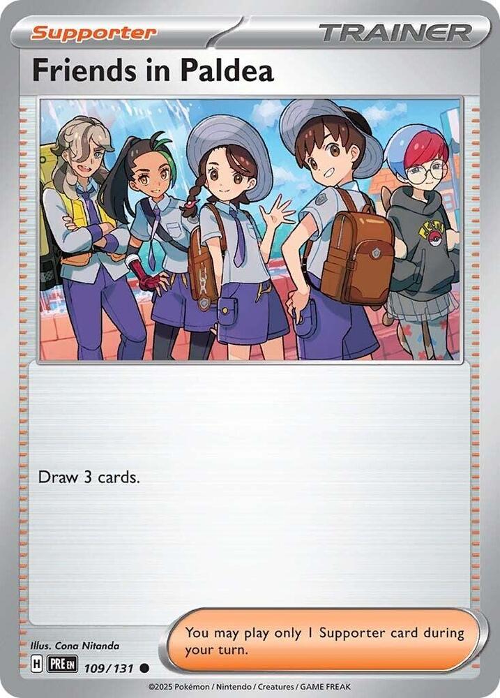 Friends in Paldea - 109/131 [SV Prismatic Evolutions]