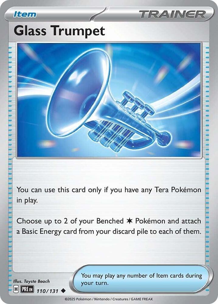 Glass Trumpet (110/131) [SV Prismatic Evolutions]