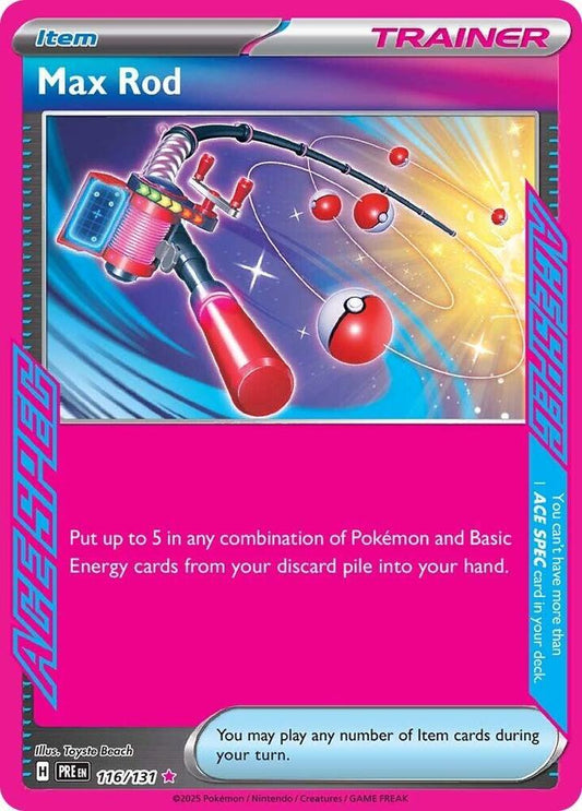 Max Rod (116/131) [SV Prismatic Evolutions]