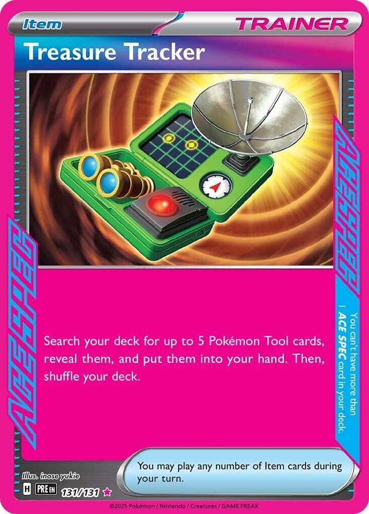 Treasure Tracker (131/131) [SV Prismatic Evolutions]
