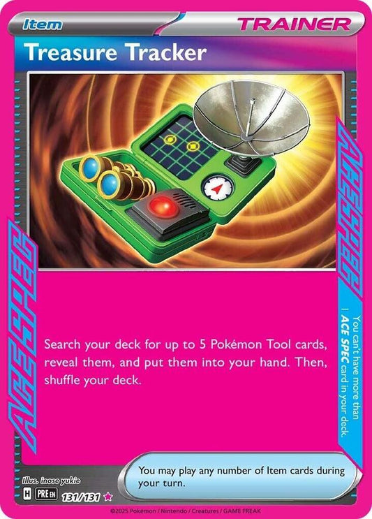 Treasure Tracker (131/131) [SV Prismatic Evolutions]