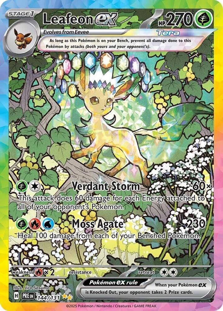 Leafeon ex - 144/131 [SV Prismatic Evolutions]