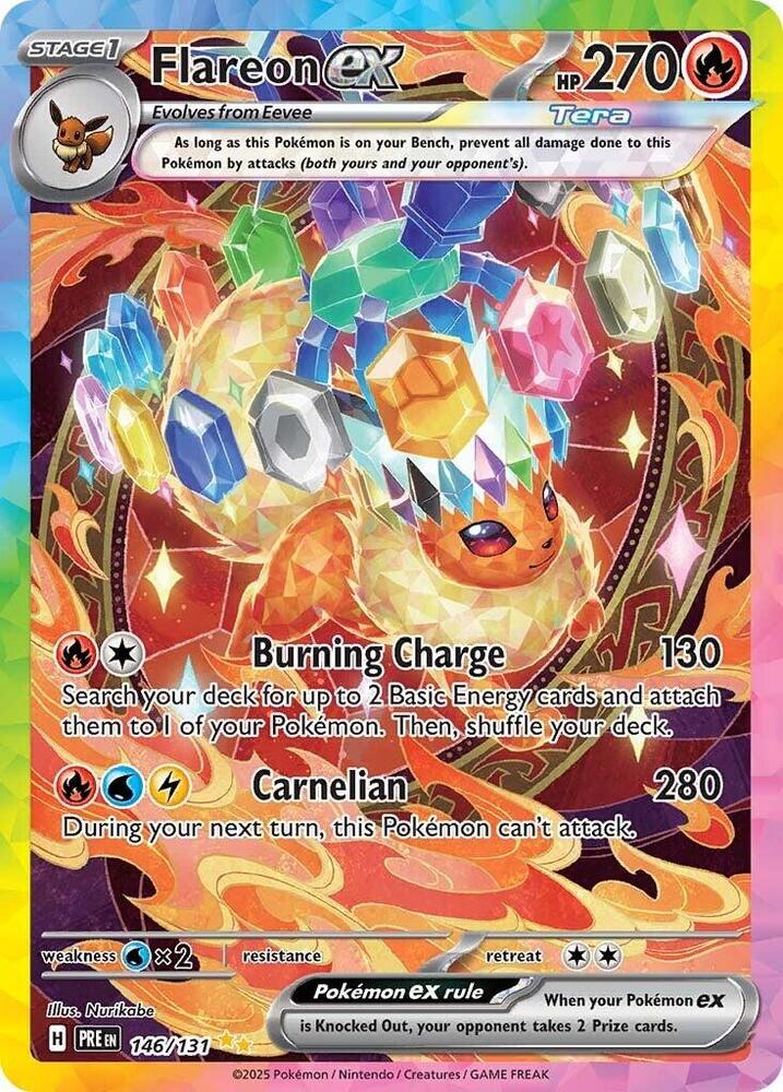 Flareon ex - 146/131 [SV Prismatic Evolutions]
