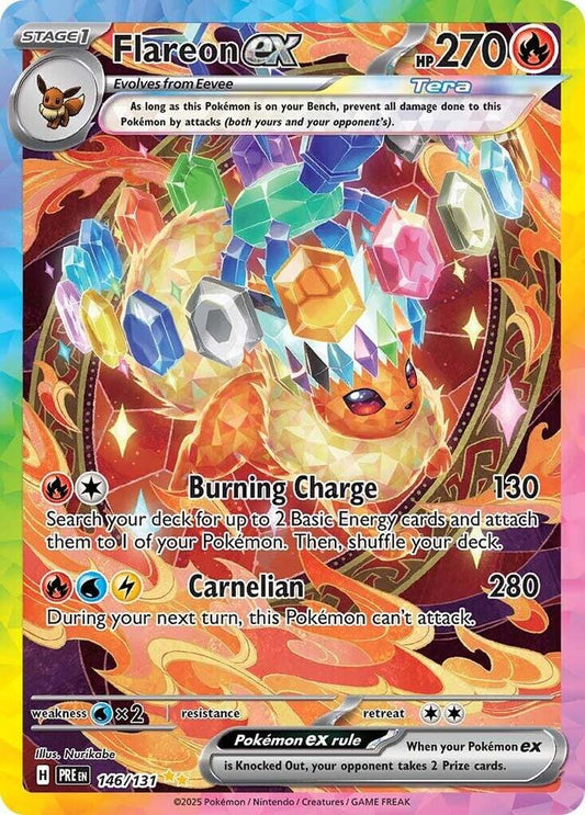 Flareon ex - 146/131 [SV Prismatic Evolutions]