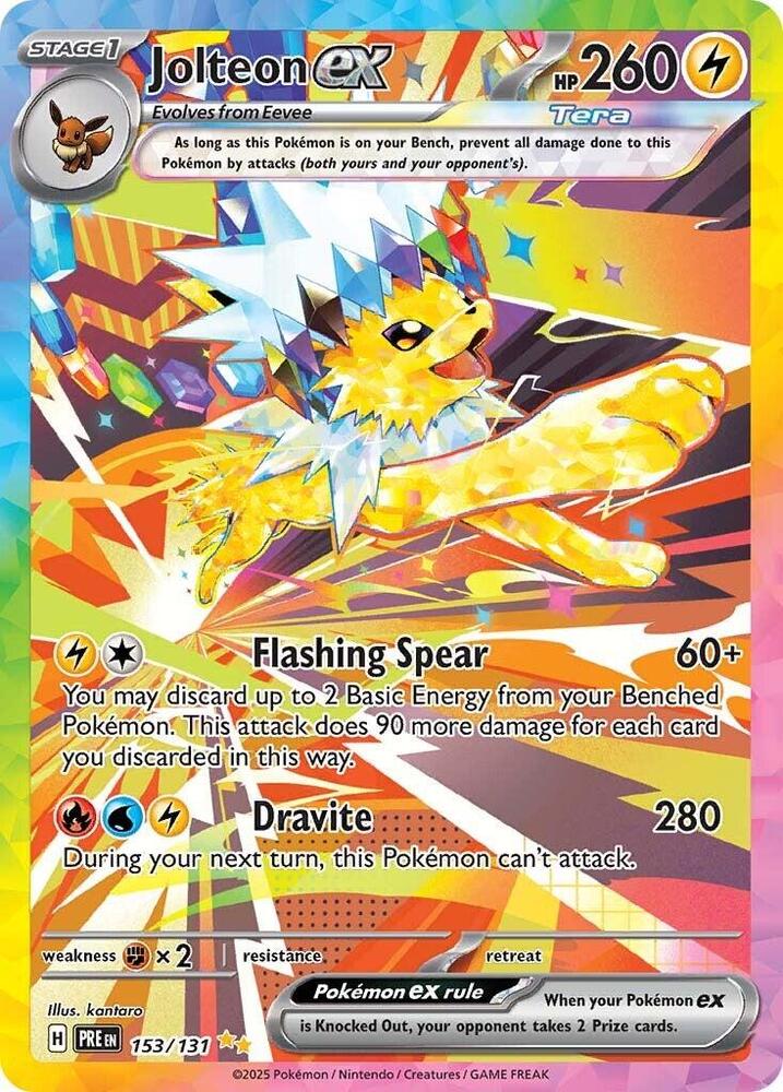 Jolteon ex - 153/131 [SV Prismatic Evolutions]