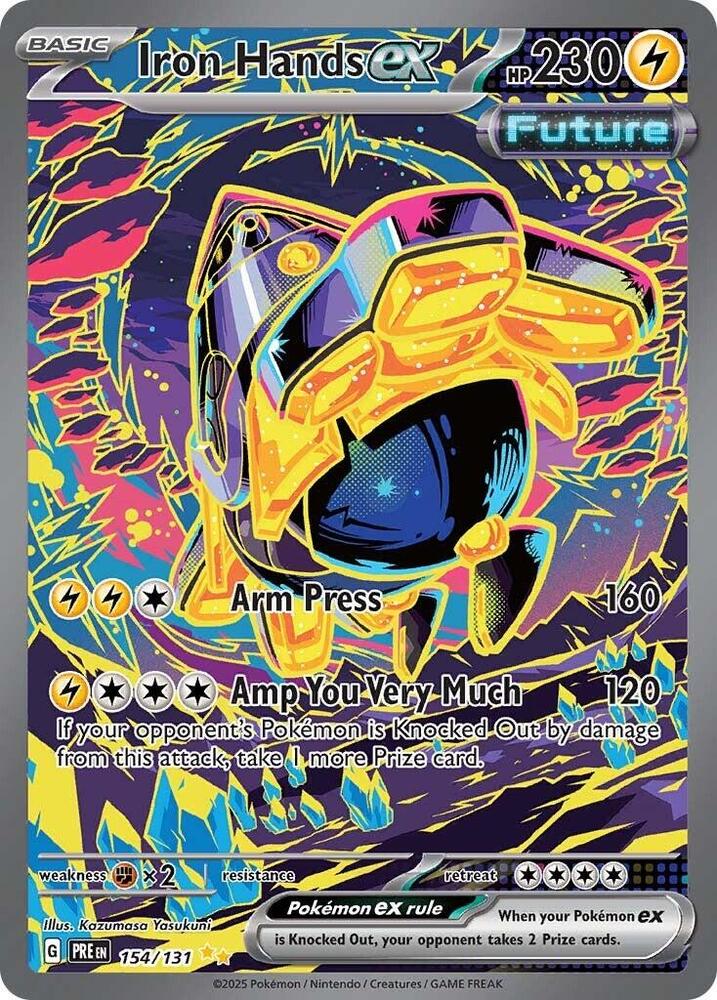 Iron Hands ex - 154/131 [SV Prismatic Evolutions]