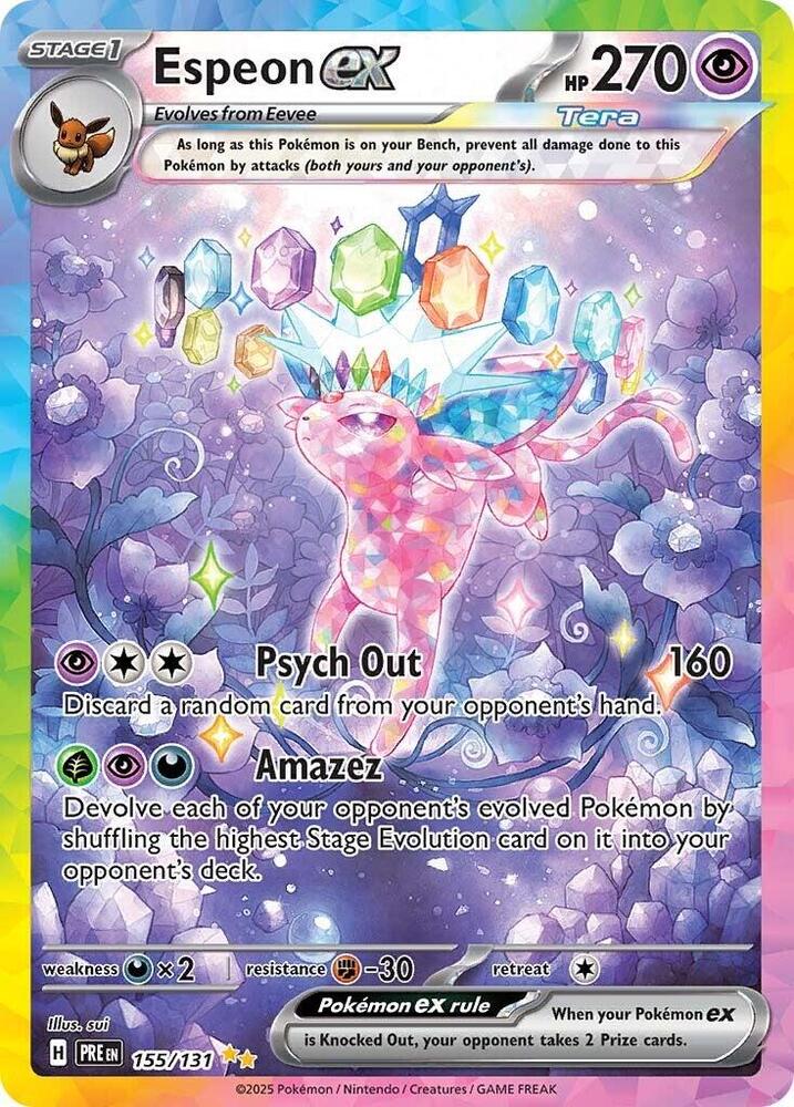 Espeon ex - 155/131 [SV Prismatic Evolutions]