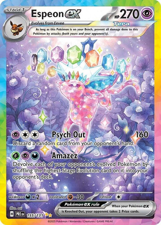 Espeon ex - 155/131 [SV Prismatic Evolutions]