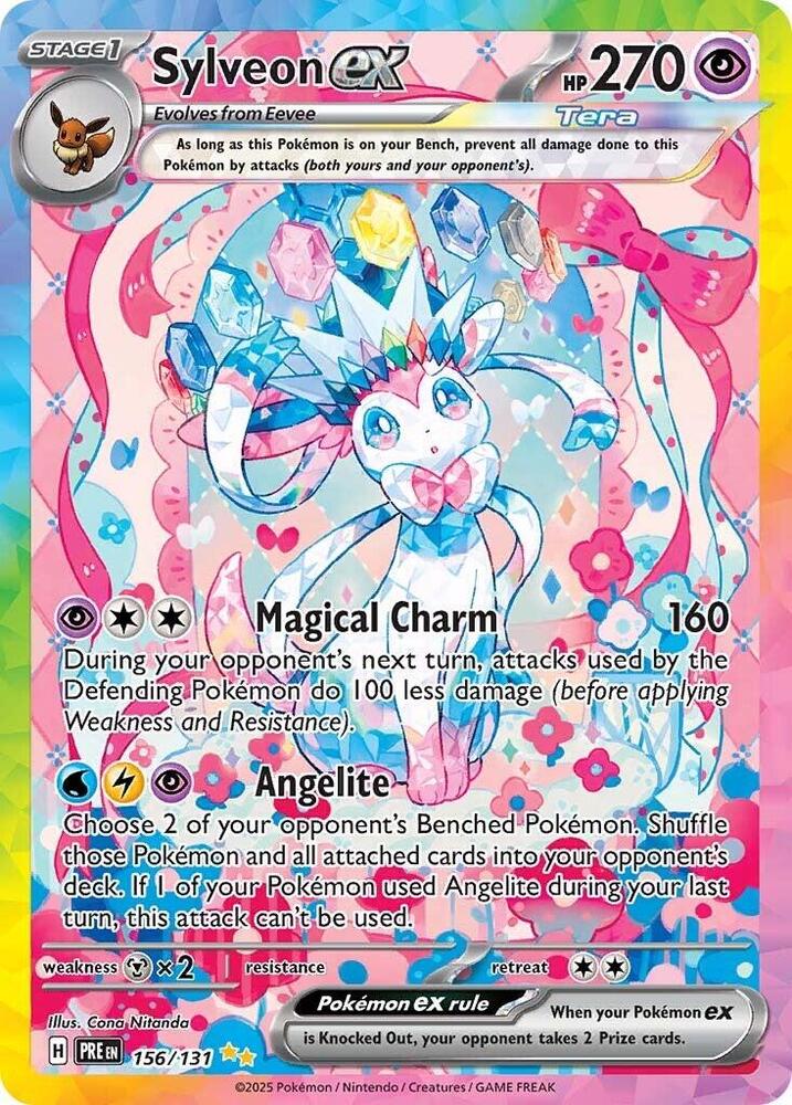 Sylveon ex - 156/131 [SV Prismatic Evolutions]