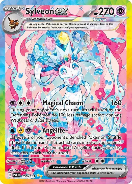 Sylveon ex - 156/131 [SV Prismatic Evolutions]