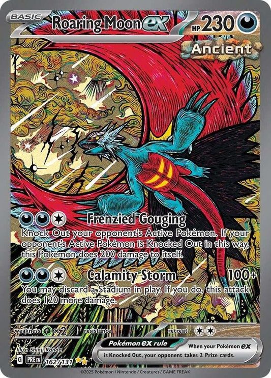 Roaring Moon ex (162/131) [SV Prismatic Evolutions]