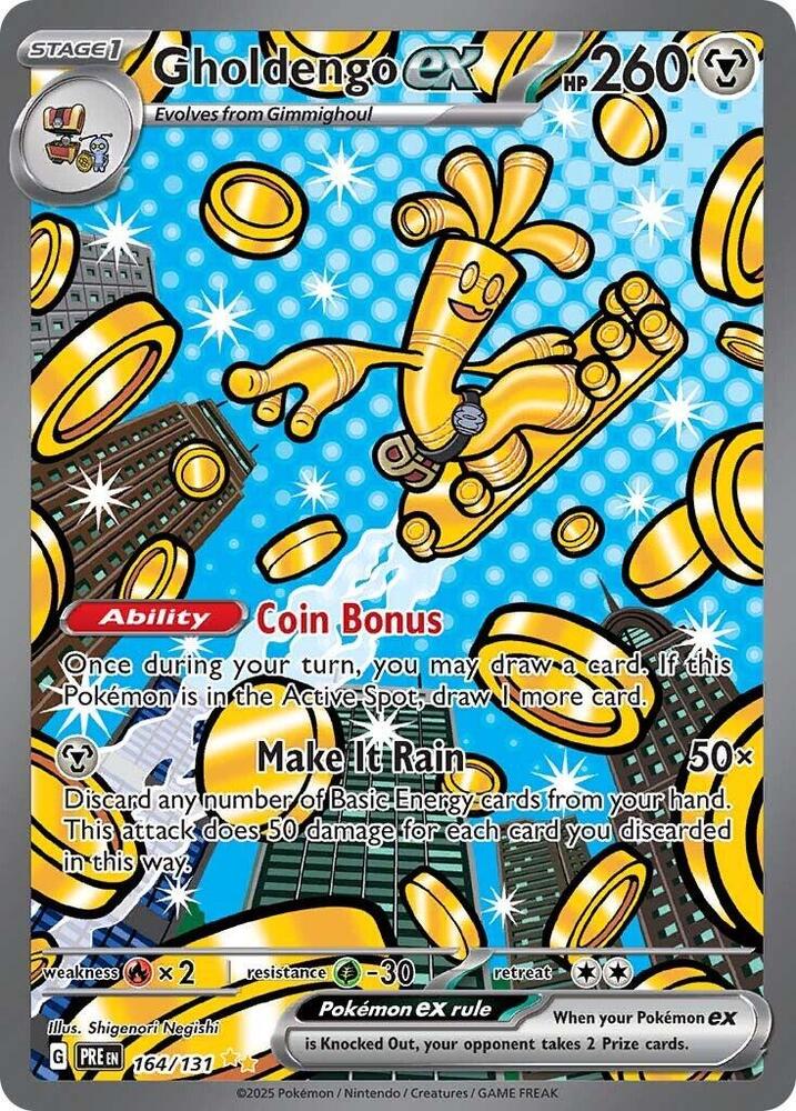 Gholdengo ex (164/131) [SV Prismatic Evolutions]