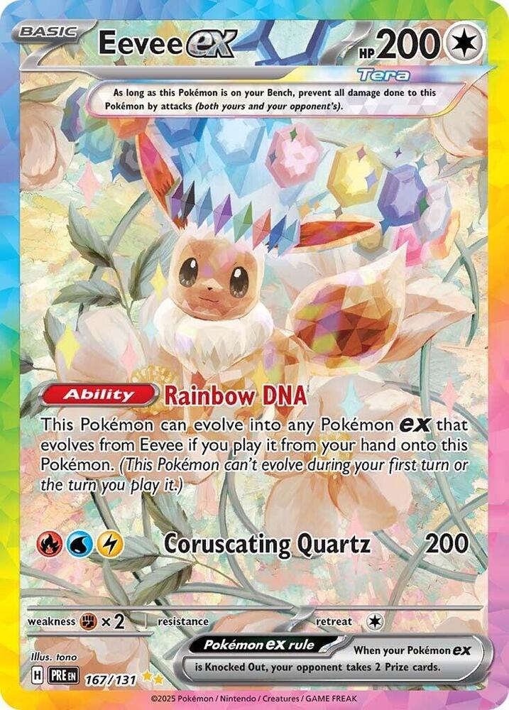 Eevee ex - 167/131 [SV Prismatic Evolutions]