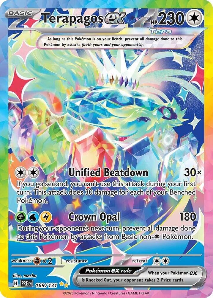 Terapagos ex - 169/131 [SV Prismatic Evolutions]